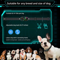 KI-Intelligentes Anti-Bell-Halsband - Smartes Hunde-Bellhemmungsgerät mit Farb-LCD-Display & 8 Stufen für Kleine, Mittlere und Große Hunde