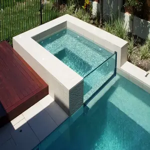 Lüks şeffaf akrilik yüzme havuzu pencere panelleri pubpubplaza için şeffaf akrilik su havuzu kase