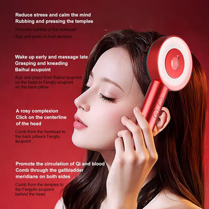 बालों की स्वास्थ्य लाल रोशनी चिकित्सा हाथ से इलेक्ट्रिक बाल विकास ब्रश पोर्टेबल इलेक्ट्रिक बाल विकास ब्रश पोर्टेबल इलेक्ट्रिक स्कैल्जर - Product Image 5