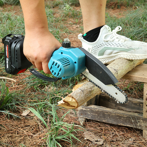 เลื่อยไฟฟ้าขนาดเล็ก4 6นิ้ว, เครื่องตัดไม้ที่ใช้พลังงานแบตเตอรี่แบบไร้สายน้ำหนักเบา - Product Image 1