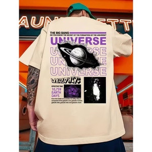 Camisetas Vintage Personalizadas al por Mayor, Lisas, de 230 g/m², con Lavado Ácido, Camisetas Extra Grandes, Camisetas de Algodón Grueso con Lavado Ácido para Hombre - Product Image 2