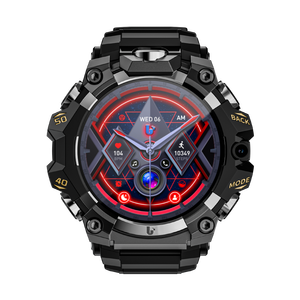 Montre intelligente LOKMAT <span class=keywords><strong>APPLLP</strong></span> 2 <span class=keywords><strong>PRO</strong></span> GPS 4G 1,6'' 2+16 Go 8MP Montre Hip Hop Enregistrement d'exercices Montre de sport avec style pour Android IOS - Product Image 2