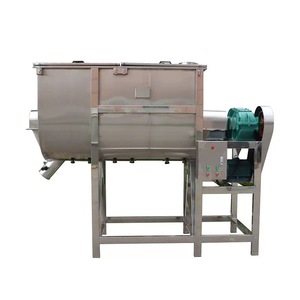 Mélangeur de poudre de charbon de bois et mélangeur/mélangeur de ruban d'engrais d'industrie chimique mélangeur/mélangeur de poudre de poulet - Product Image 3