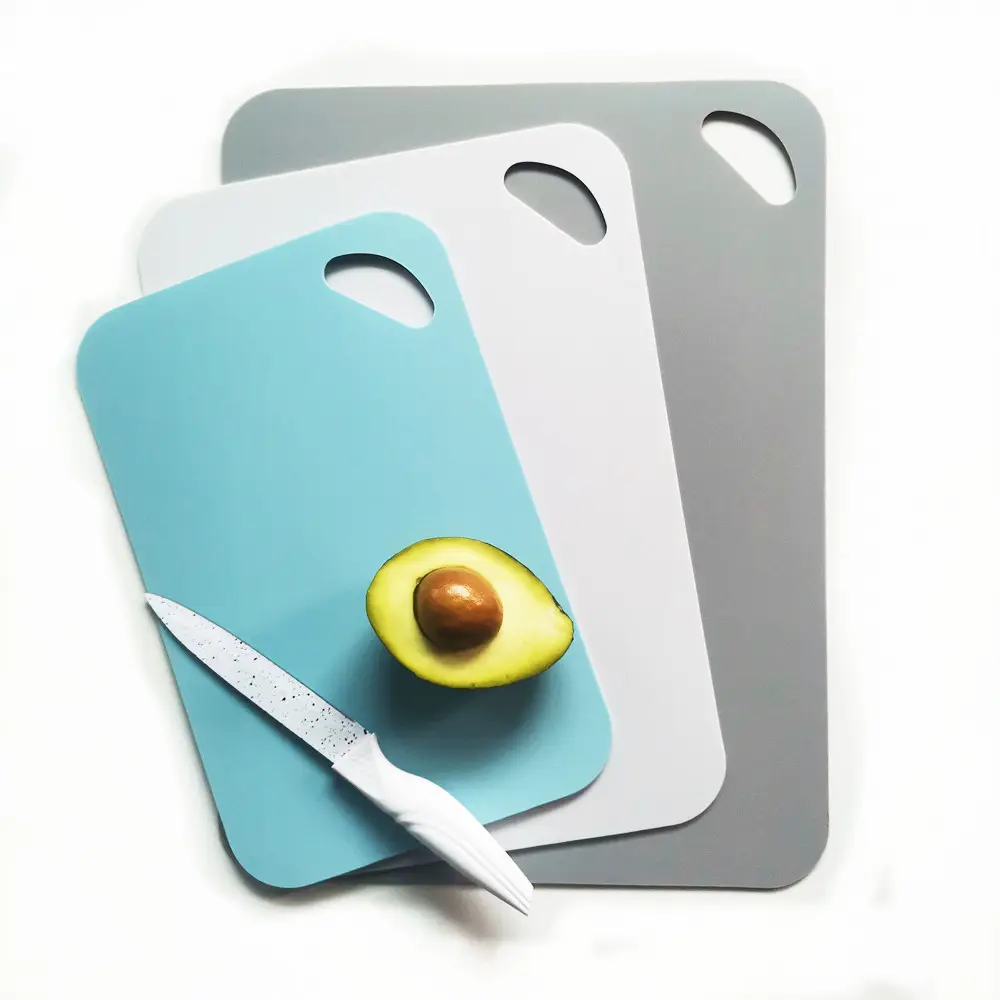 New design Eco-friendly chopping board kitchen accessories plastic kitchen cutting boards