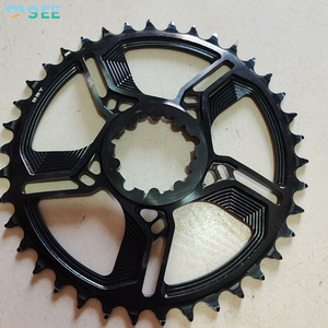 Plateau de chaîne VTT SeeMore 32/34/36/38T GXP XX1 X9 X0 X1 <span class=keywords><strong>NX</strong></span> SX à fixation directe 3 vis, creux, décalage 3 mm, pièces de vélo - Product Image 6