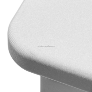 Annielu Giá Rẻ Trắng Màu Sắc Khác Nhau Chống Nhăn Ruffles Đàn Hồi Bìa 6ft 8ft Vòng Hình Chữ Nhật Bảng Váy - Product Image 6