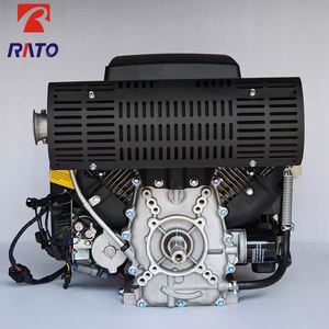 เครื่องยนต์เบนซิน Rato R825DF สตาร์ทไฟฟ้า แบบ V-Twin 4 จังหวะ สูบเดี่ยว ระบายความร้อนด้วยอากาศ 30 แรงม้า สำหรับเครื่องจักรวิศวกรรม - Product Image 3