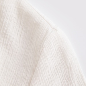 Robe moulante blanche à volants avec logo personnalisé, robe vintage élégante et fine pour femmes, robe de soirée longue d'été boutonnée pour le bureau pour femmes - Product Image 5
