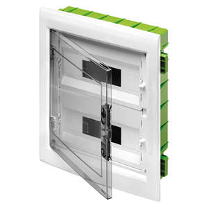 Caja de Distribución Gewiss 24M IP40 de Plástico para Interiores con Puerta Transparente - Product Image 1