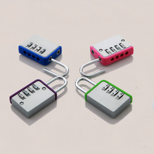 กุญแจล็อคแบบผสมจินห่าว 30 มม. โลหะผสมสังกะสี ล็อคแบบกลไก 4 หลัก สำหรับกล่องเครื่องมือ กระเป๋า อุปกรณ์ฮาร์ดแวร์ วัสดุก่อสร้าง - Product Image 1