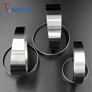 Suministro Directo de Fábrica, Conexión de Titanio Certificada ASTM B16.9, Corte en Pie, 15 Grados, Pulida, Ajuste <span class=keywords><strong>Universal</strong></span> para Soldadura de Tubo de Escape 25-127mm - Product Image 1
