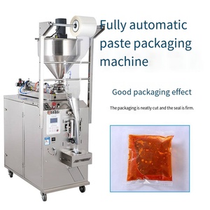 Máquina de llenado de pasta líquida y crema para tomate, pimiento y mantequilla de cacahuete, máquina de sellado cuantitativo, máquina de envasado automática - Product Image 4
