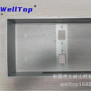 Weituo WT-025 – Cache-châssis principal en maille à dissipation thermique, usiné CNC en usine, pour instruments – Chine - Product Image 2
