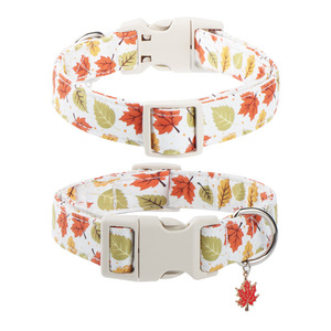 Collares para mascotas con colgante para perros y gatos, collar ajustable, suave y duradero, estampado, para perros pequeños, medianos y grandes, accesorios - Product Image 1