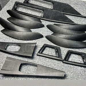 Set di finiture interne in fibra di carbonio Alcantara M Performance originali per BMW Serie 3 F30 F31 F32 F34 <span class=keywords><strong>F36</strong></span> F80 F82 M, adatto per guida a sinistra (LHD) - Product Image 3