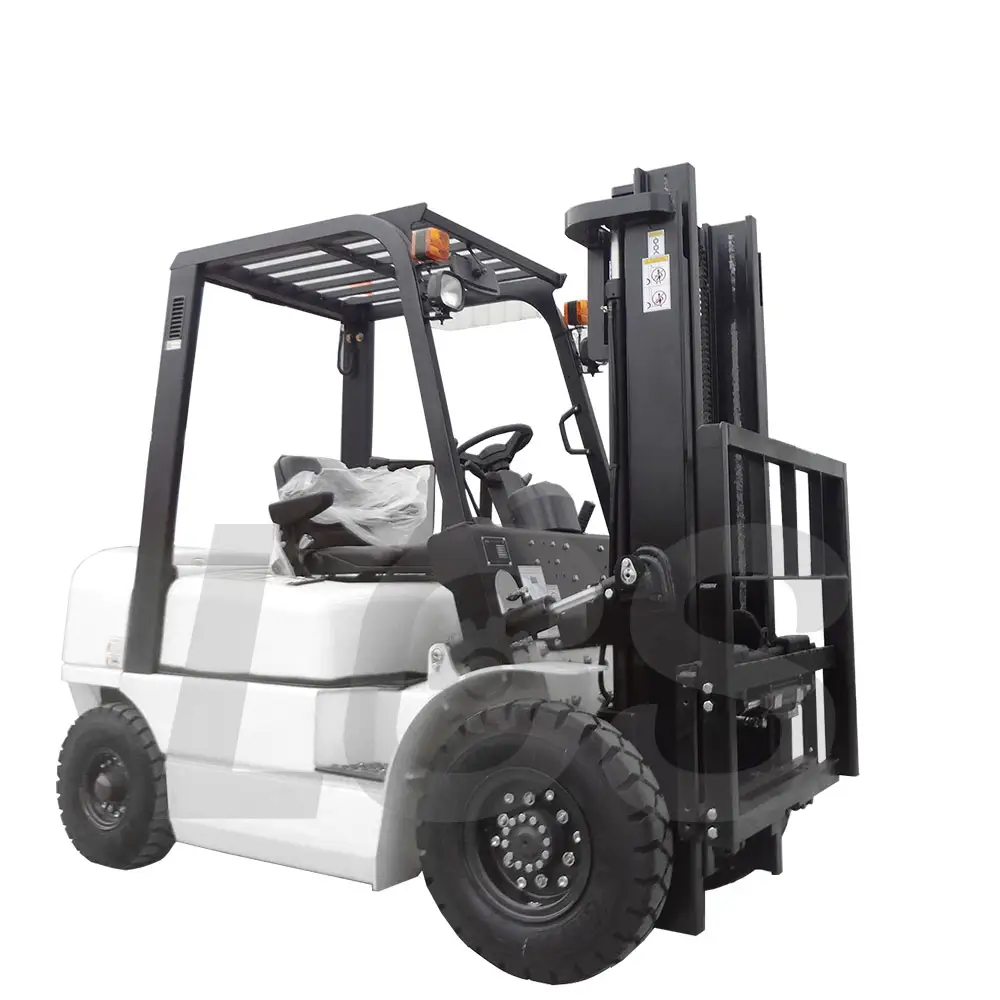 Yan kaydırma ile yüksek kalite 2.0 2.5 Ton denge dizel Forklift tam ücretsiz konteyner direk palet çatal isteğe bağlı