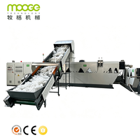Usine de granulation de films tissés PP/PE de grande capacité avec contrôle précis de la température multi-zones par PLC