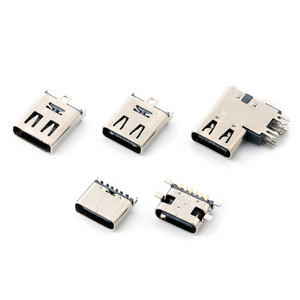 Type-C <b>USB</b>-C female <b>socket</b> 3.1 sinking board clamp side Plug-in Patch Test 6p/16p/24p SMD Charging Interface - Product Image 1