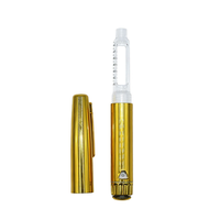 Stylo en plastique réutilisable électroplaqué
