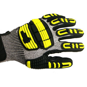 Guanti da meccanico Tpr per lavorare su auto antiscivolo sabbioso Nitrile resistente ai guanti elastici antiurto per polsino di sicurezza guanti - Product Image 2