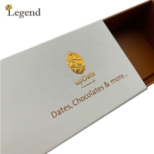 Boîtes à tiroirs personnalisées en papier écologique avec logo personnalisé pour chocolats, dattes, biscuits, parfums, emballages de luxe pour cadeaux - Product Image 6