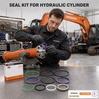 Kit de joints de vérin de bras Hitachi d'origine XP00000082PS pour Hitachi ZX240-3 ZX250H-3 ZX260LCH-5A, pièces hydrauliques pour excavatrice