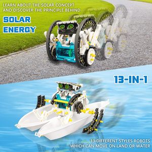 Tuổi 8-12 Gốc 13-Trong-1 Năng Lượng Mặt Trời Robot Điện Kit Tự Làm Thí Nghiệm Xây Dựng Thiết Lập Khoa Học Kỹ Thuật Đồ Chơi - Product Image 2