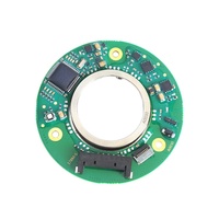 Encoder Magnético Rotatorio de Salida Absoluta de Alta Precisión, Serie S, 5V, Hueco, ID40mm, OD57mm, Grosor 7mm, de Una Vuelta, 17 bits, 0.01-0.05