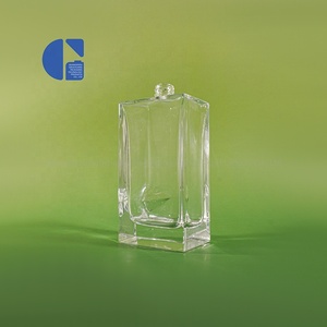 Gaochuang Tùy Chỉnh Sang Trọng Rỗng Flacon De Parfum Phun Container Vít 50Ml Và 100Ml Nước Hoa Thủy Tinh <span class=keywords><strong>Atomizer</strong></span> Chai Trong Kho - Product Image 1