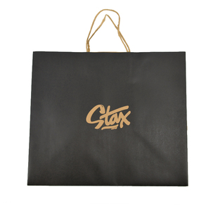 ถุงกระดาษคราฟท์แบบพกพาสำหรับร้านอาหารร้านกาแฟร้านกาแฟสั่งติดโลโก้ได้ตามต้องการ - Product Image 5