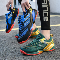 Chaussures de sport respirantes pour le tennis de table 2025, chaussures de sport professionnelles pour l'entraînement, chaussures de badminton tendance, antidérapantes, chaussures de tennis pour hommes
