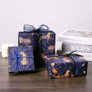 High Quality Wholesale 80g Birthday ArtPaper <b>Tissue</b> 43*300cm Gift Luxury Custom Packaging <b>Wrapping</b> <b>Paper</b> Roll - Product Image 2