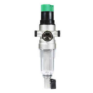 Vanne régulatrice de <span class=keywords><strong>pression</strong></span> d'<span class=keywords><strong>eau</strong></span> en laiton 1/2 3/4 1 pouce avec pré-filtre en acier inoxydable, commande manuelle, pour toute la <span class=keywords><strong>maison</strong></span> - Product Image 5