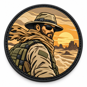 Eco-Friendly Outdoor Adventure Style Soft Rubber Silicone Custom Style Logo Hook And Loop Pvc Patch - Product Image 2
