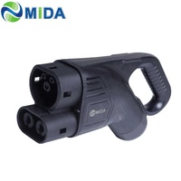 Connecteur à chargement rapide, pistolet de charge DC, 30 w 65A 80A ccs-2, prise Combo Type 2