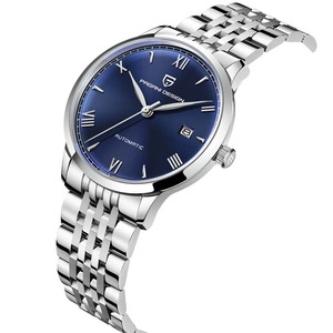 Pagani Thiết Kế 1759 Cổ Điển Đơn Giản Người Đàn Ông Đồng Hồ Cơ Khí Luxe Thép Không Gỉ Ban Nhạc Nước Bằng Chứng Lịch Iced out Kinh Doanh Đồng Hồ - Product Image 4