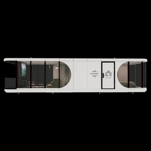 Personalizar Hotel moderno cápsula espacial estilo Camping casa plegable pequeña casa al aire libre móvil cápsula casa - Product Image 2