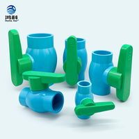 Vanne à boisseau sphérique en PVC à double union, nouvelle, très demandée, prix compétitif, vanne à boisseau sphérique en plastique à double union fiable