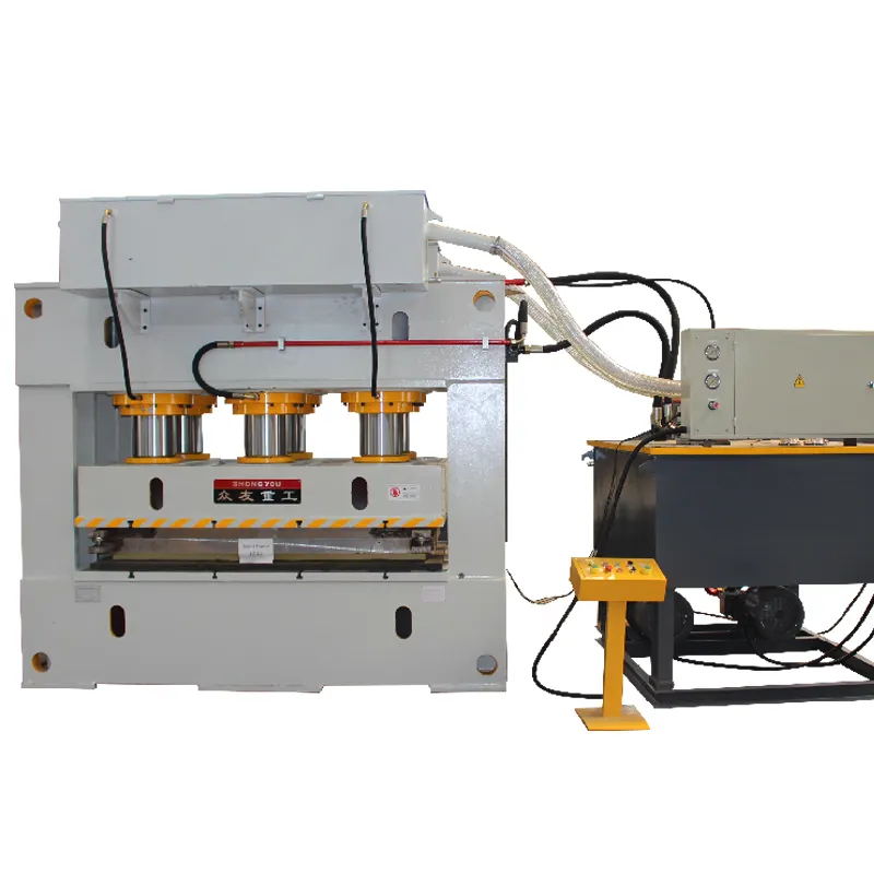 1000 tons metal steel door stamping embossing machine metal plate pressing molding hydraulic machine