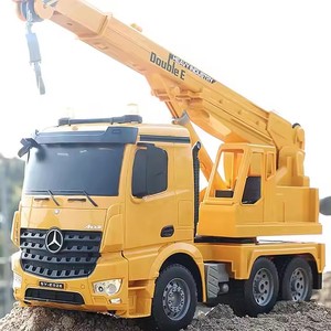 Camion <span class=keywords><strong>grue</strong></span> télécommandé à l'échelle 1/20 Double E, <span class=keywords><strong>jouet</strong></span> 2,4 GHz, 10 canaux, E526-003, camion de chantier électrique à télécommande, passe-temps pour enfants - Product Image 2