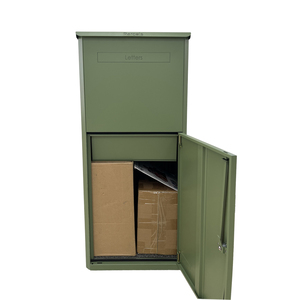 Buzón de Acero Galvanizado Personalizable Directo de Fábrica, Buzón de Correos Independiente para Jardín Exterior, Seguro para el Hogar y Apartamentos - Product Image 5