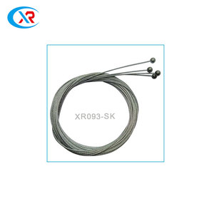 Câble en fibre de carbone de qualité industrielle, câble métallique gainé de plastique, embout œil de poisson et œil rond - Product Image 3