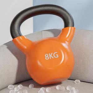Kettlebells de musculation réglables en fonte, pas chers, 12-32 kg, kettlebells de compétition en acier revêtu de couleur - Product Image 4