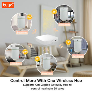 Vanne de <span class=keywords><strong>radiateur</strong></span> thermostatique de pièce programmable Thermostat intelligent Zigbee Wifi Tuya TRV - Product Image 4