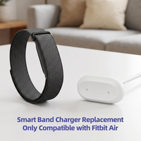 Cable de Carga Magnético USB-C de Repuesto para Viajes, Portátil, de Carga Rápida de 3.3 pies, para Google Fitbit Air