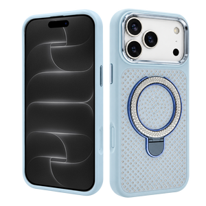 เคสโทรศัพท์แบบมีที่วางแหวนประดับเพชร สำหรับ iPhone 18 17 16 15 Pro Max Samsung Galaxy S27 S26 Ultra ป้องกันอย่างดี รุ่นขายส่ง - Product Image 5