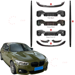 Bodykit Stile M Performance con Splitter Anteriore, Diffusore Posteriore, Minigonne Laterali e Alettone Posteriore per <span class=keywords><strong>BMW</strong></span> <span class=keywords><strong>Serie</strong></span> <span class=keywords><strong>1</strong></span> <span class=keywords><strong>F20</strong></span> Stile MP - Product Image 1