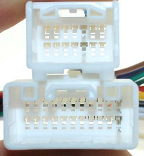 Câble de raccordement 16 broches pour autoradio MITSUBISHI/GALANT <span class=keywords><strong>Clarion</strong></span>, connecteur femelle - Product Image 3