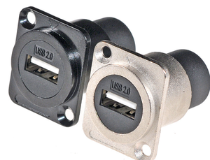 Bảng điều chỉnh gắn kết IP65 waterprotective <span class=keywords><strong>USB</strong></span> tường vớ PBT vật liệu nhựa loạt <span class=keywords><strong>USB</strong></span> phụ nữ loại một vòng kết nối <span class=keywords><strong>USB</strong></span> - Product Image 2