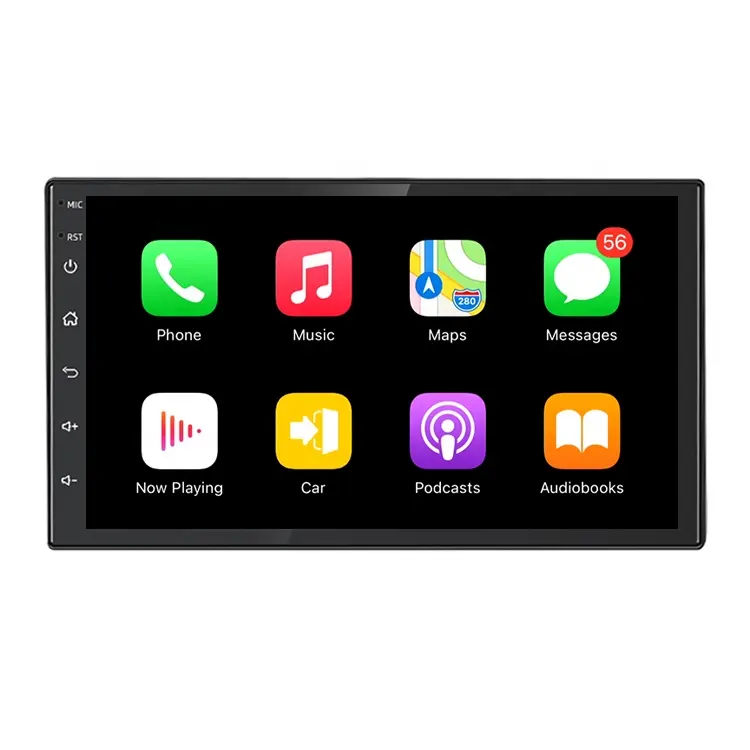 Touchscreen Double Din Android Audio System Car Stereo Player Head Unit With Lcd Screen